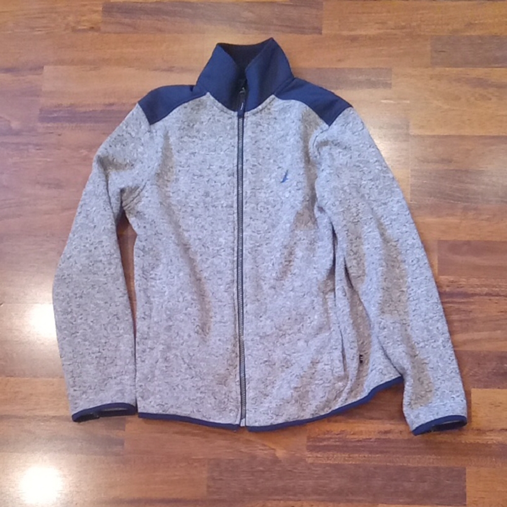 Nautica boys zip-up sweater